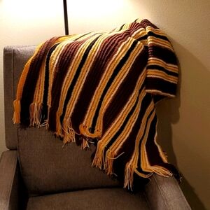 Hand crocheted blanket